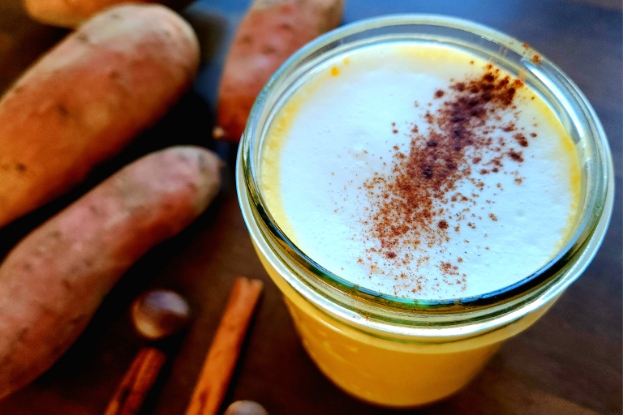 Sweet potato latte