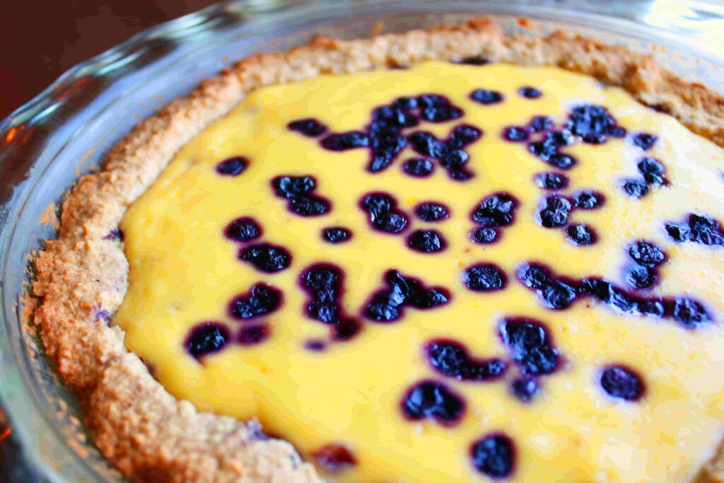 FInnish blueberry pie