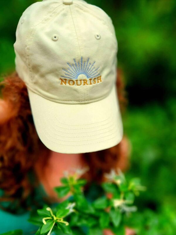 Nourish Organic Cotton Baseball Cap - Image 3