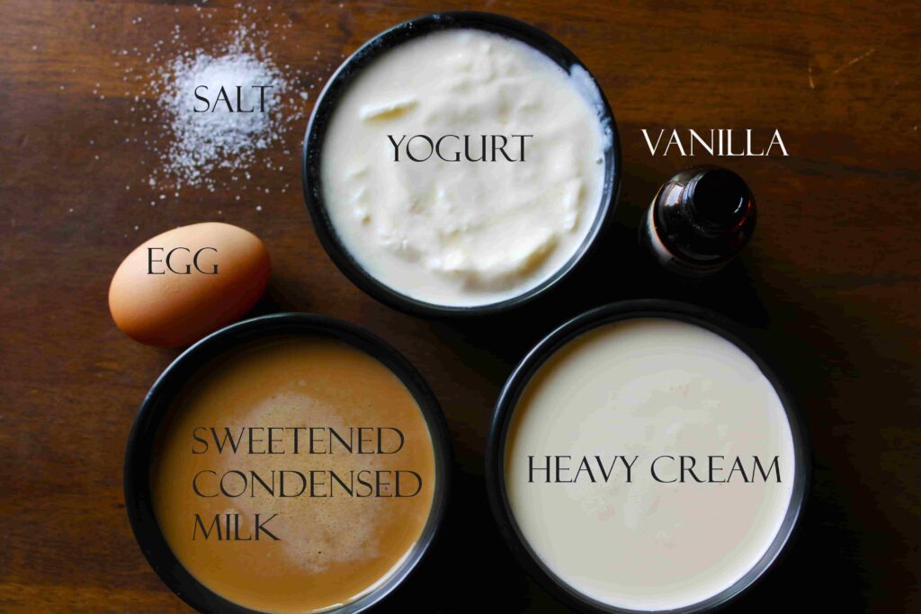 healthy baked greek yogurt ingredients