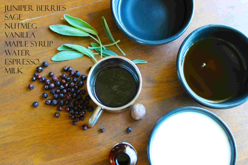 homemade juniper latte recipe ingredients